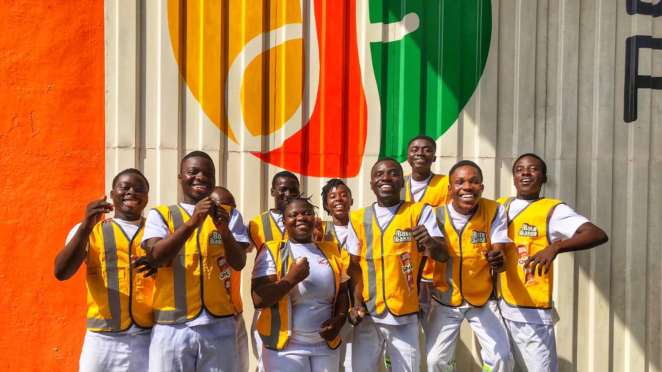 The Daily Food team at our Accra production facility
