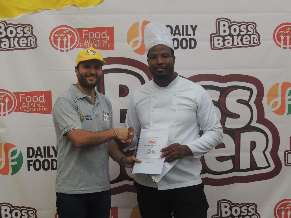 Daily Food and FoodForAll celebrating National Pastry Day at the Accra bakery